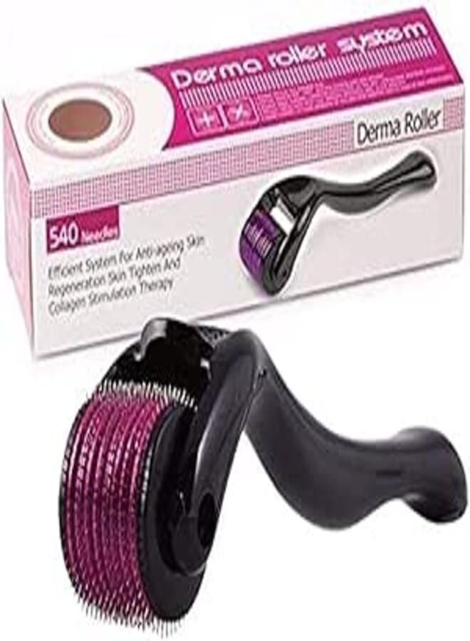 Derma Skin Roller 540 needles 2mm Titanium Alloy
