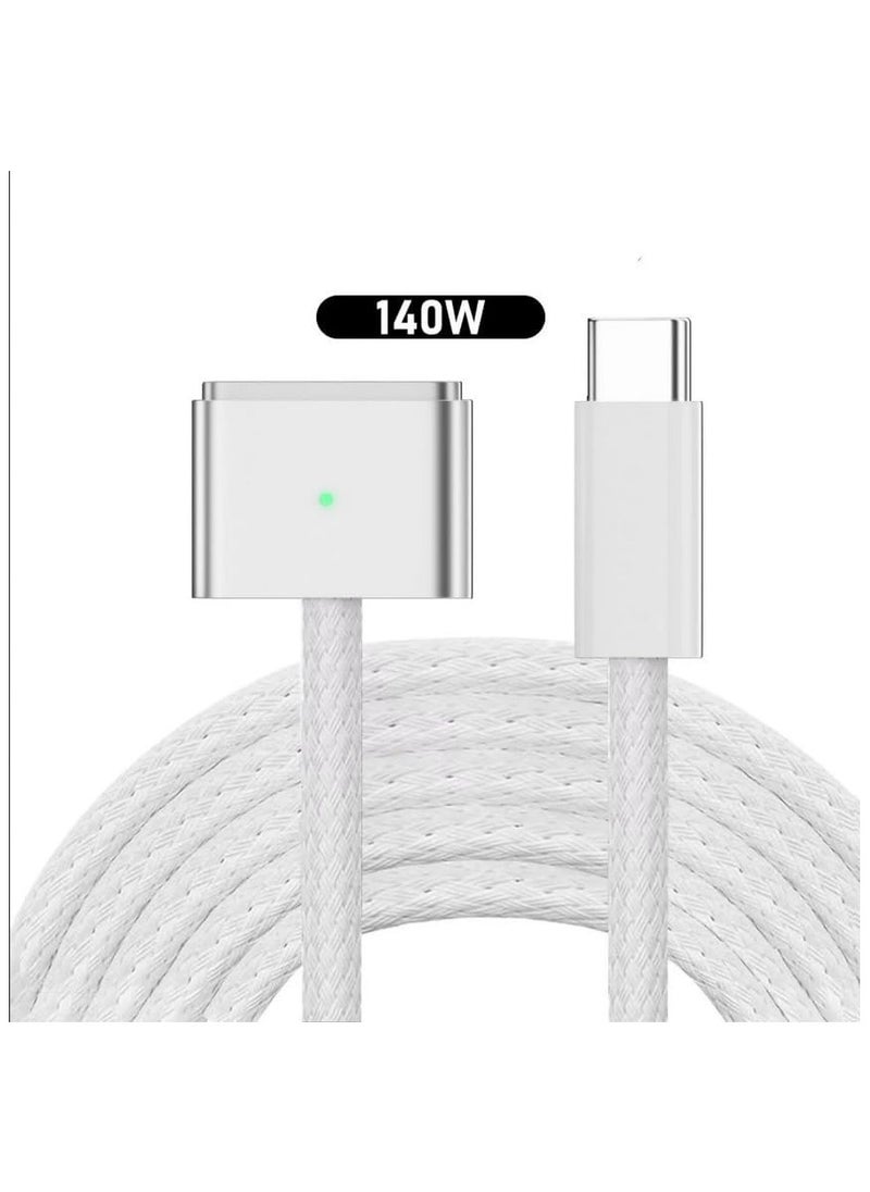 Anmi USB-C to Mag Safe 3 Cable 6.6ft/2M (White )  - Image 3