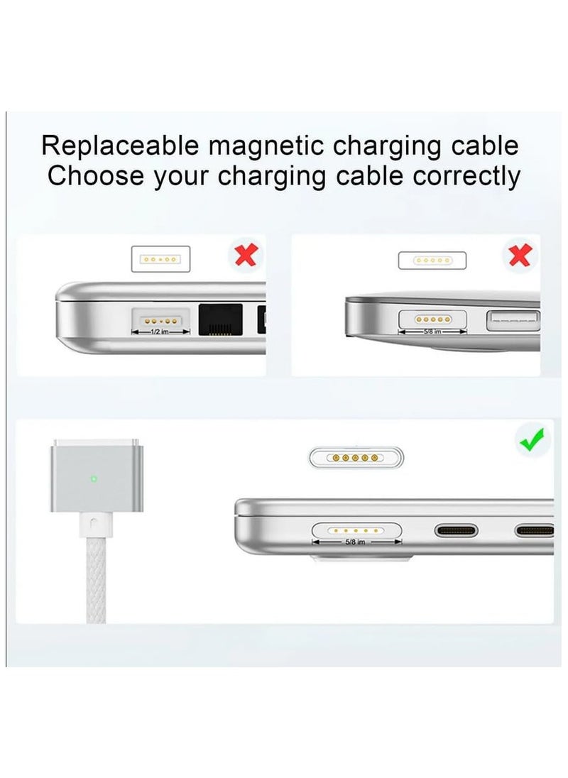 Anmi USB-C to Mag Safe 3 Cable 6.6ft/2M (White )  - Image 4