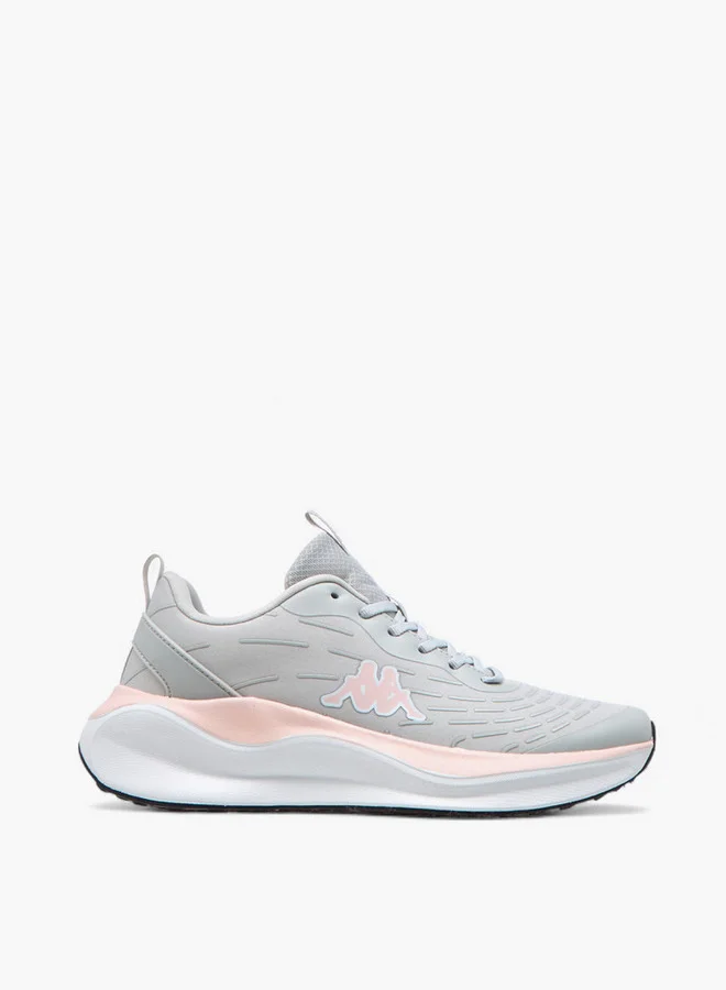 Kappa Women's Logo Detail Sports Shoes with Lace-Up Closure