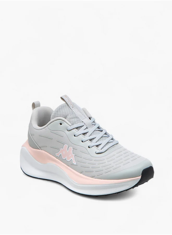 Kappa Women's Logo Detail Sports Shoes with Lace-Up Closure