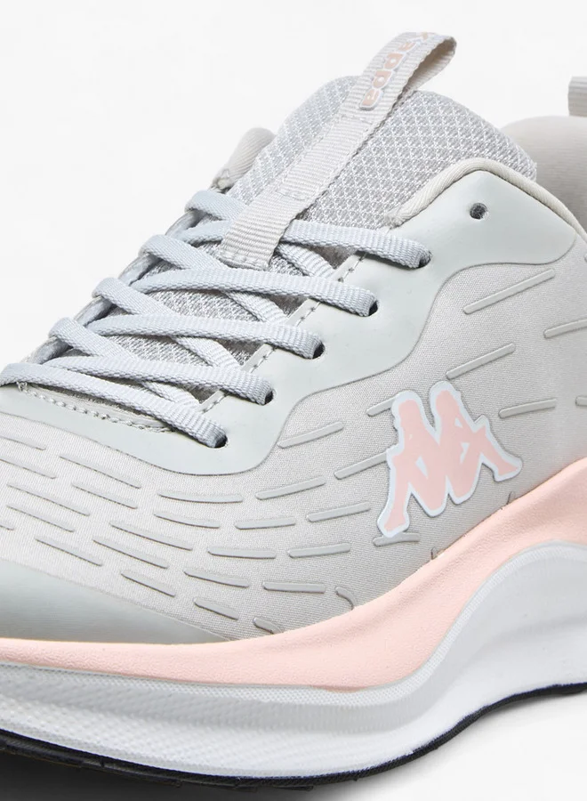 Kappa Women's Logo Detail Sports Shoes with Lace-Up Closure