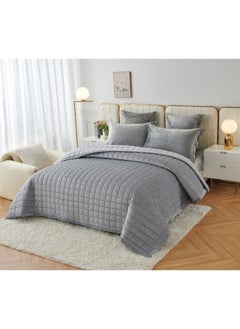 سمارت هوم طقم لحاف مضغوط مفرش مكون من 6 قطع , لحاف 6 قطع , مخمل 100% طقم سرير مقاس250 في 230 سم  - Image 1