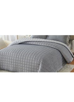 سمارت هوم طقم لحاف مضغوط مفرش مكون من 6 قطع , لحاف 6 قطع , مخمل 100% طقم سرير مقاس250 في 230 سم  - Image 3