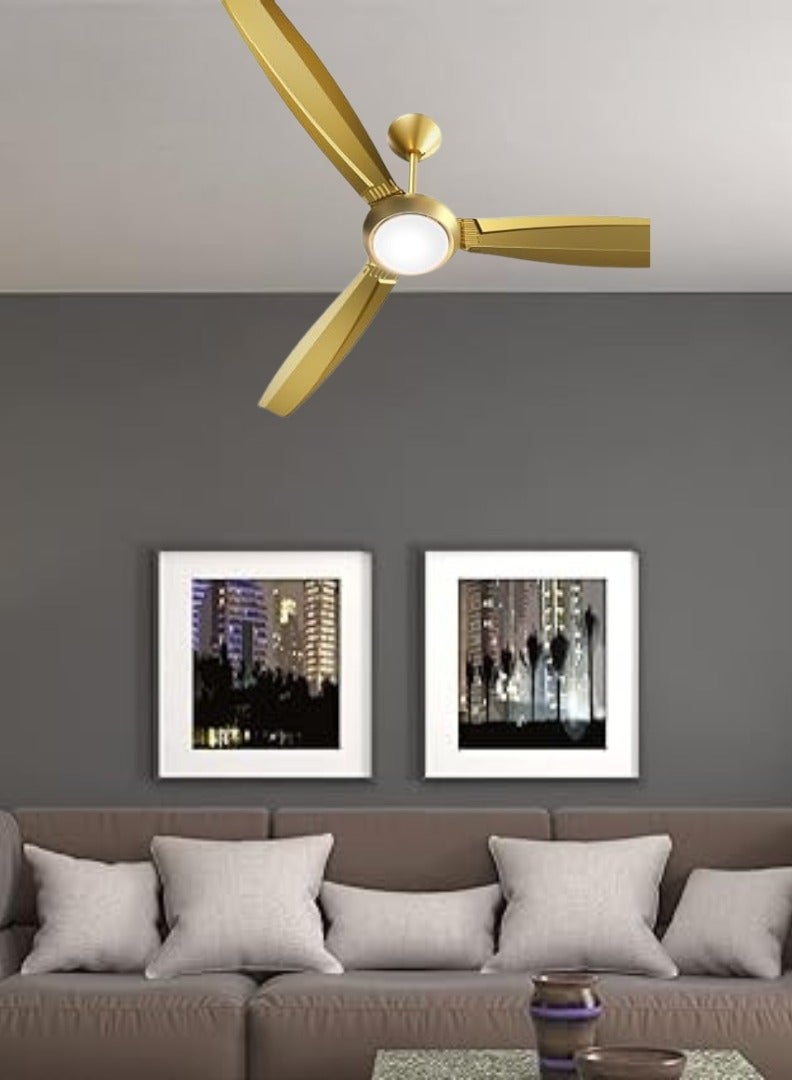 بريفيكس بريفكس مروحة سقف كهربائية 2 في 1 مع اضاءة CFP-56 - Image 2