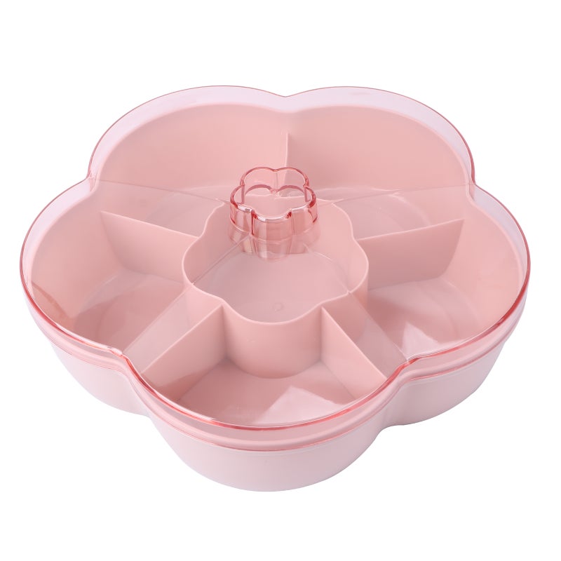 2 pcs Candy Plate Fruit Plate Storage Tray Single-Layer Dish Melon Box - Image 1