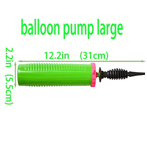 ouyili Balloon Pump Handheld Two-Way Dual Action - Hand Blower Air Pumper for Balloons - Ballon Inflator Pumping - Manual Baloon Inflators Machine (Green 1 Piece) - Image 5