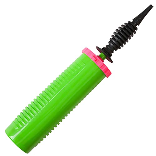 ouyili Balloon Pump Handheld Two-Way Dual Action - Hand Blower Air Pumper for Balloons - Ballon Inflator Pumping - Manual Baloon Inflators Machine (Green 1 Piece) - Image 1