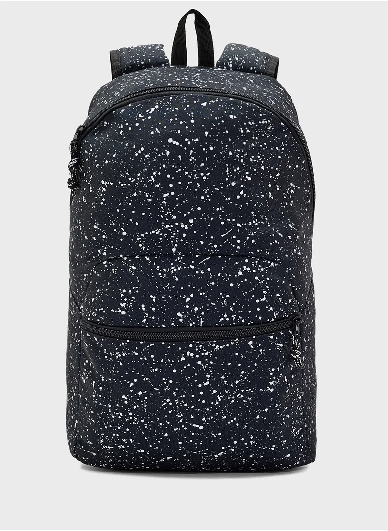 Seventy Five Printed Casual Backpack