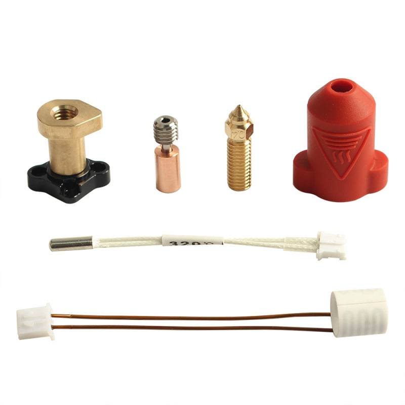 Ceramic Heating Block: 320℃ High Temp Resistance, Titanium Alloy Throat Nozzle, Easy Assembly - 3D Printer Accessory for Creality K1, K1 Max 3D Printers - Image 3