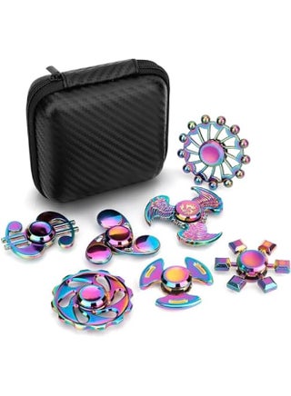 Cool Metal Fidget Toy Set Fidgets Spinners Toy for Kids Adults, Stainless Steel Finger Hand Spinner Fidget Pack for Focus, Fingertip Gyro Party Favors Supplies Goody Bag Fillers Stress Toys Gifts - pzsku/ZF03DC17BBA0B93867329Z/45/1750327740/6e04d77b-dcfe-4ddb-8563-c5f68503645e