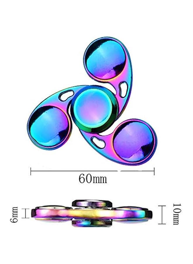 Cool Metal Fidget Toy Set Fidgets Spinners Toy for Kids Adults, Stainless Steel Finger Hand Spinner Fidget Pack for Focus, Fingertip Gyro Party Favors Supplies Goody Bag Fillers Stress Toys Gifts