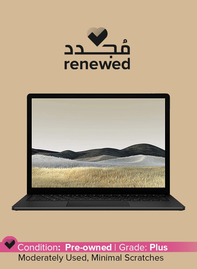 مايكروسوفت مجدد - لابتوب سيرفيس 3 1868 مع شاشة تعمل باللمس بحجم 13.5 بوصة، معالج إنتل كور i7/الجيل العاشر/ذاكرة 16 جيجابايت/قرص SSD بسعة 256 جيجابايت، رسومات إنتل إيريس/ويندوز 10 برو - Image 1
