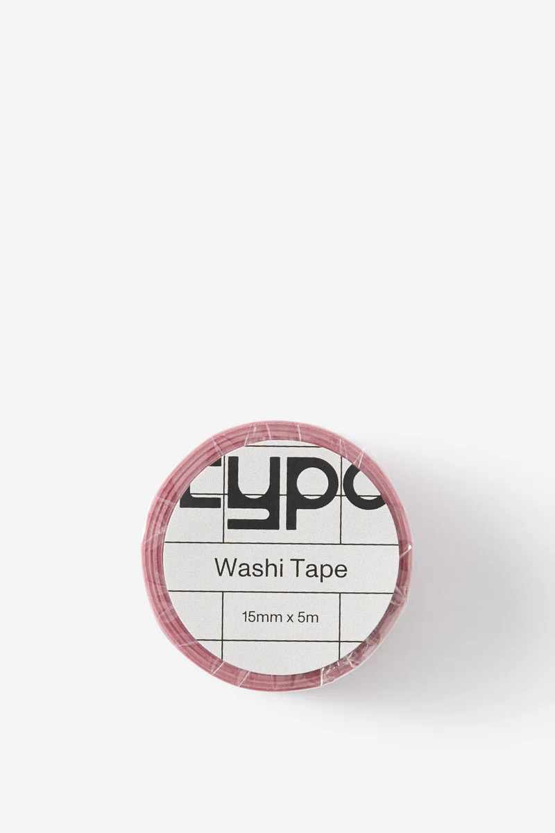 Typo Washi Tape 15Mm