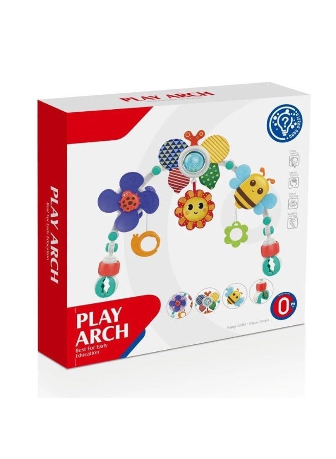 HUANGER Hanging toys for newborns 0–6 months – Sensory toys for strollers, cribs, and car seats - Image 2