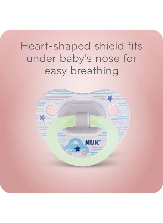 NUK Orthodontic Pacifiers, Girl, 0-6 Months, 2-Pack - Image 3