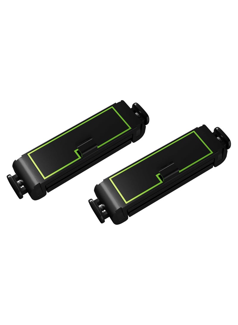 SYOSI 2Pcs Car Seat Belt Adjuster Seatbelt Clips Premium ABS Universal Seat Belt Clips Shoulder and Neck Belt Locator Retainer Locking Clip ​for Kids Adults - Image 1