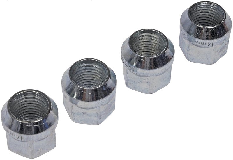 Dorman Wheel Nut Chrome Bulge M14-1.50, 4 Pack - Image 1