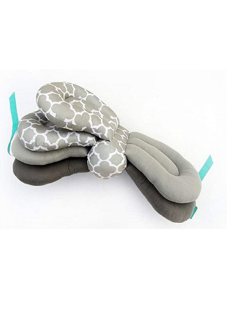 A comfortable and gentle nursing pillow for the baby's body, adjustable in height, you will be able to change the height to match the size of your little one during the different stages of growth - Image 2
