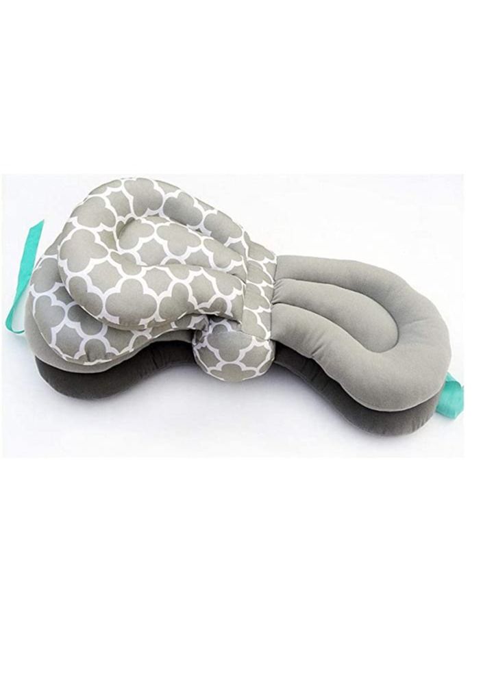A comfortable and gentle nursing pillow for the baby's body, adjustable in height, you will be able to change the height to match the size of your little one during the different stages of growth - Image 3
