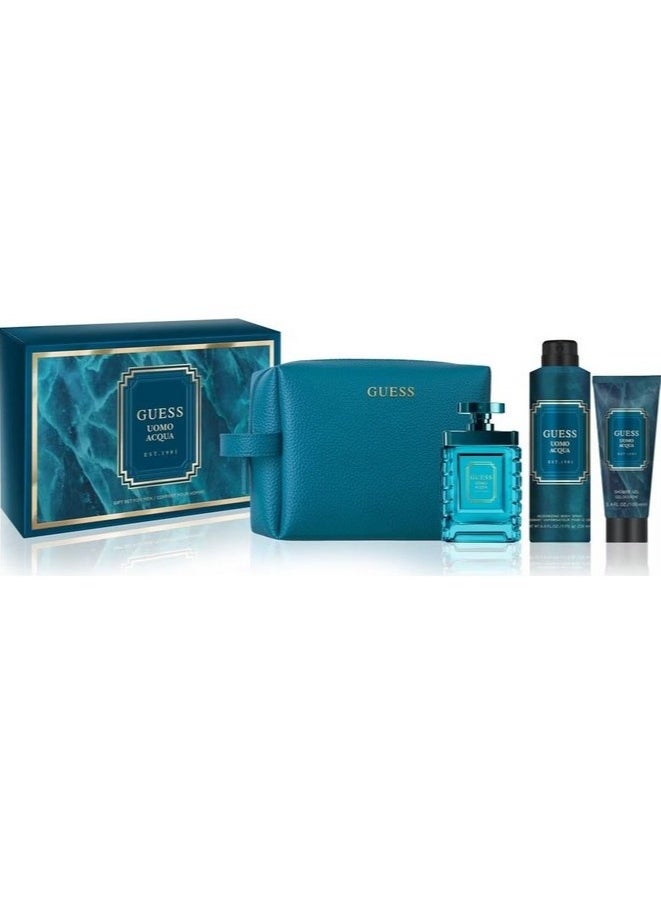 GUESS - Uomo Acqua Edt 100 Ml Gs 4Pc - Image 1