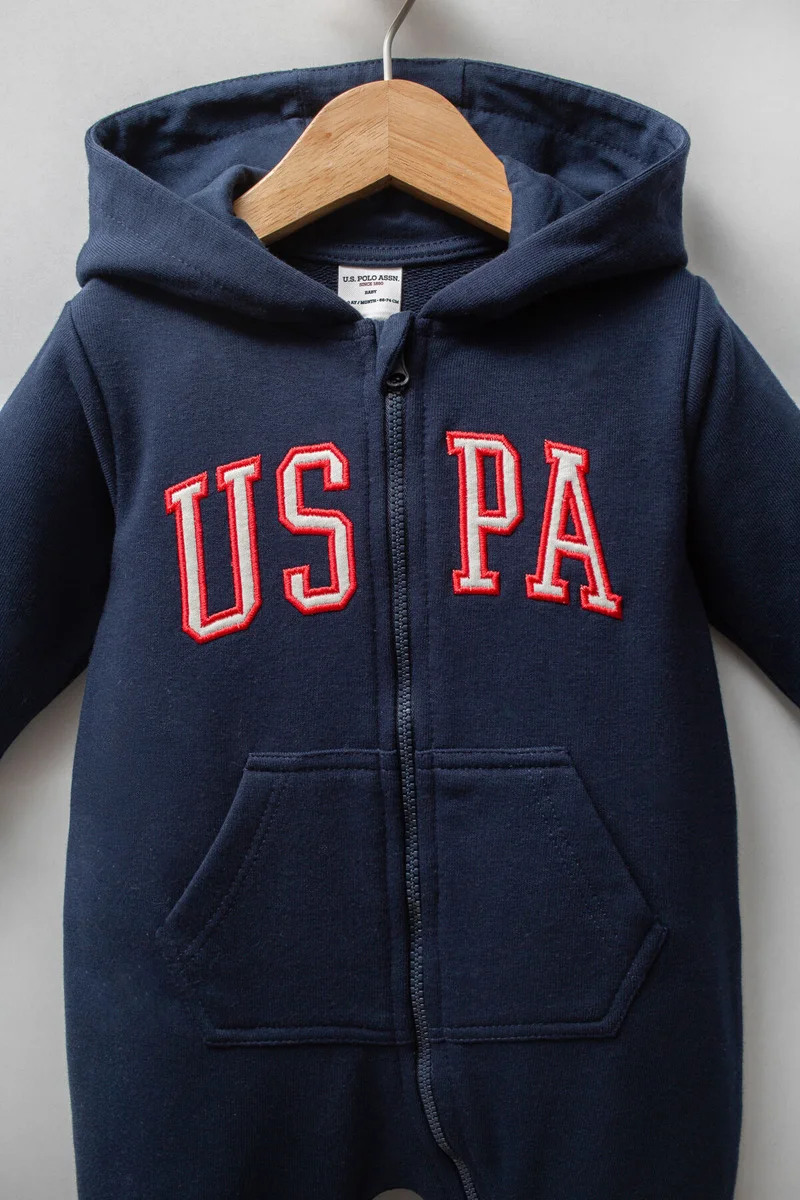 U.S. Polo Assn. U.S. Polo Assn. Baby Boys Navy Overalls