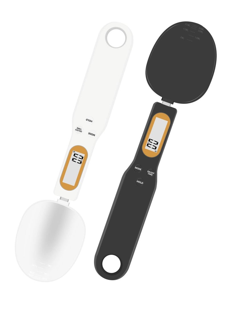 Excefore Spoon Scale, Electronic Food Scale 500g/0.1g Weighing for Grams and OZ, Digital Kitchen Scale with Handle Grip and Spout, Suitable for Coffee Power,Pills,Tea,Flour,Oil,Baking - Image 1
