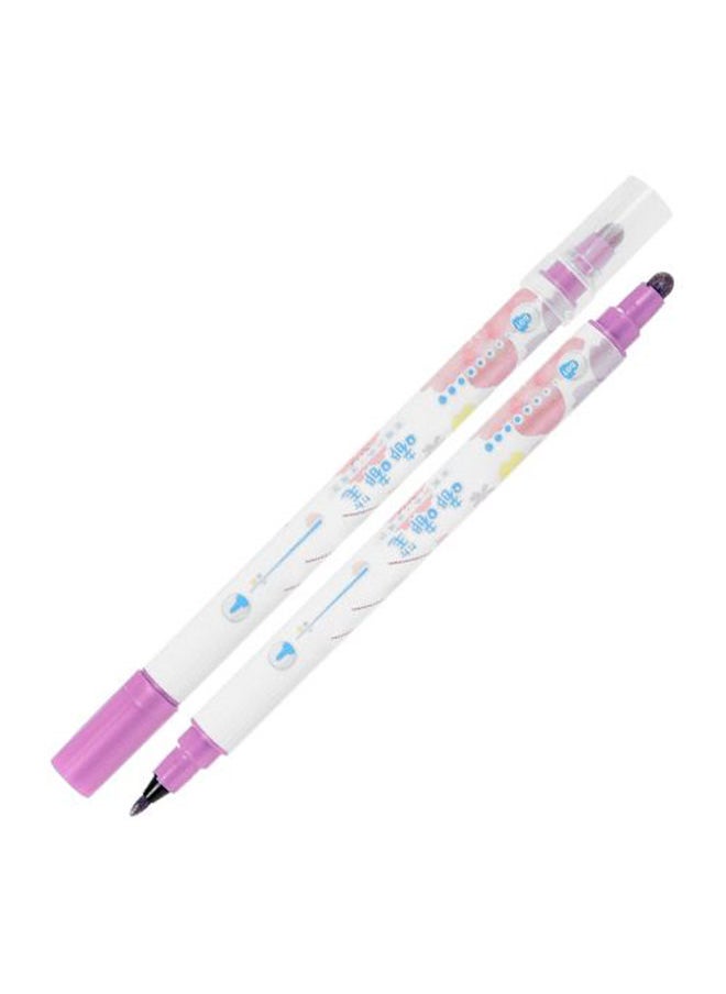 M&G M&G Sakura Purple Double Marker 