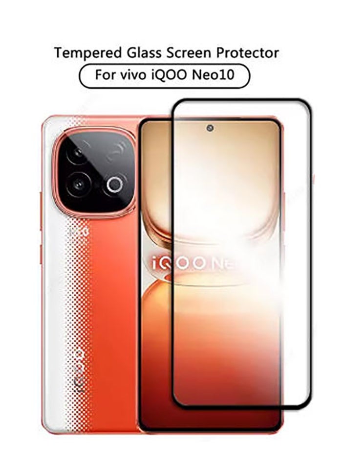 حماية شاشة لجهاز VIVO IQOO Neo 10/ 10 Pro - واقي أمان شفاف عالي التغطية - Image 1