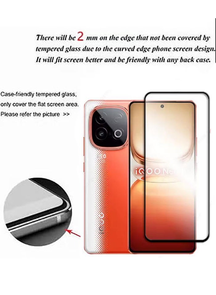 حماية شاشة لجهاز VIVO IQOO Neo 10/ 10 Pro - واقي أمان شفاف عالي التغطية - Image 3