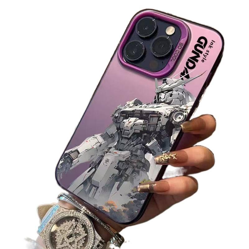 غطاء واقي | مقاومة للصدمات | حماية من السقوط | بنفسجي PC | مقاوم للصدمات لـ iPhone 15 / 15 Plus / 15 Pro / 15 Pro Max - Image 5