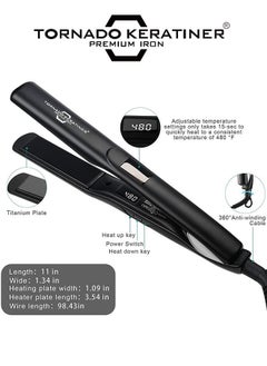 Tornado Keratiner Professional Saloon Class Tool For Smooth, Curly Hair Maximum Temperature And Fastest Temperature Rise Lcd Monitor Can Adjust Temperature  - Image 2