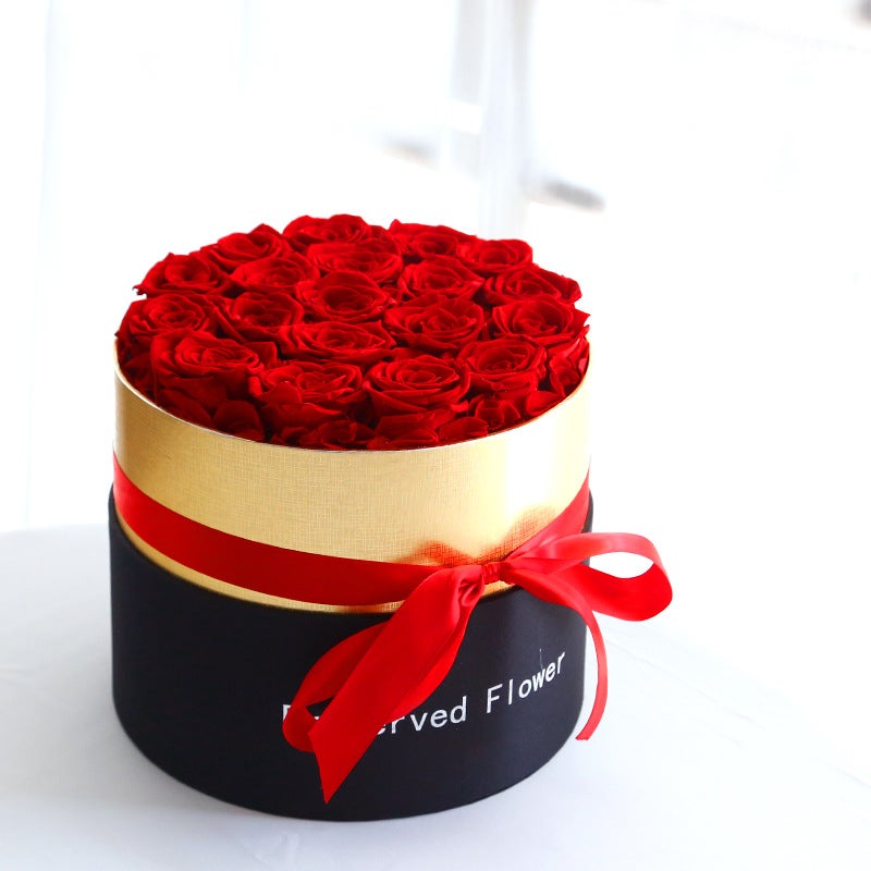 Valentine'S Day Gift Yunnan Factory High Quality Rose Finished Gift Box Hug Bucket Eternal Flower - Image 5