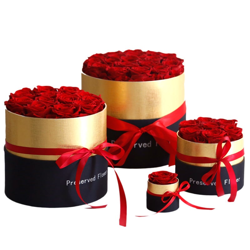 Valentine'S Day Gift Yunnan Factory High Quality Rose Finished Gift Box Hug Bucket Eternal Flower - Image 3