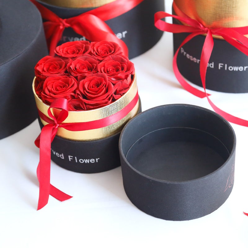Valentine'S Day Gift Yunnan Factory High Quality Rose Finished Gift Box Hug Bucket Eternal Flower - Image 4