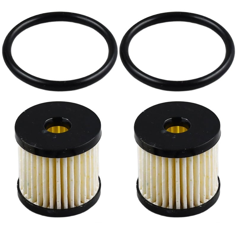 Notonmek 6101104A Fuel Filter 07070012 2 PCS Compatible with Harley Davidson FLD FLHR FLHT FLST FXD FXDWG FXDXI FXS FXST
