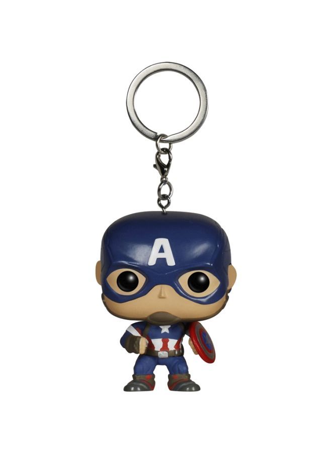 NIBEMINENT Captain America Pop Key Chain