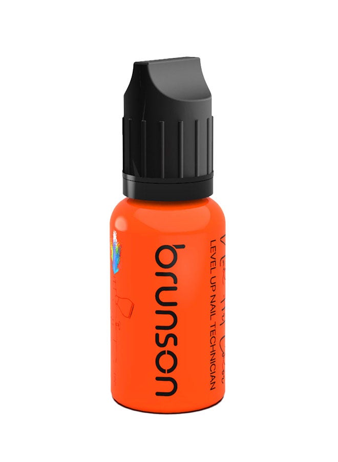 Nail Art Inks Airbrush Paint Acrylic Paint Nail Polish Pigments For Model Hobby Craft Leather & Shoe Painting Nail Stencils Painting 15Ml Bottle Nail Tools Orange