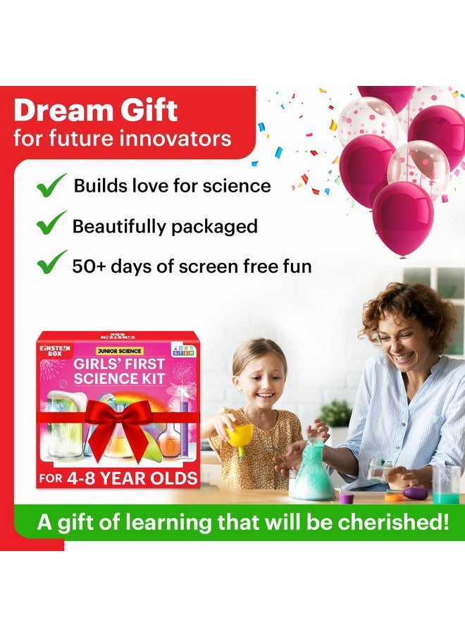 Einstein Box Einstein Box Girls' First Science Kit for 4-6-8 Years Old Girls | STEM Toys for Girls | Learning & Education Toys for 4,5,6,7,8 Year olds |  - Image 5