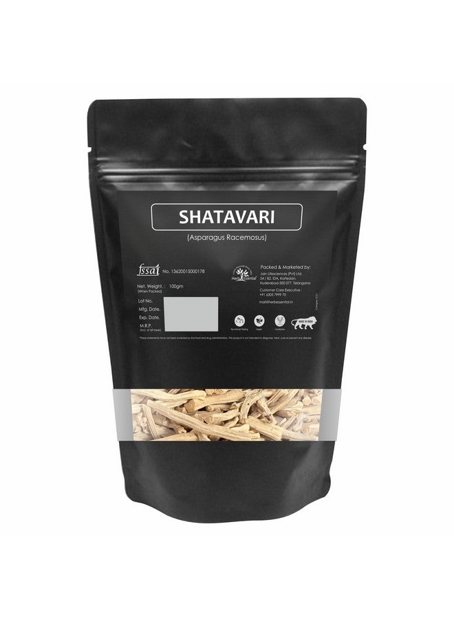 Herb Essential جذر شاتافاري الأساسي بالأعشاب، 100 جرام | عشب عجيب من الأيورفيدا | الهليون المتفرع | ستابوار (عبوة 100 جرام من 1) - Image 2