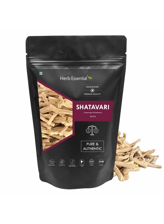 Herb Essential جذر شاتافاري الأساسي بالأعشاب، 100 جرام | عشب عجيب من الأيورفيدا | الهليون المتفرع | ستابوار (عبوة 100 جرام من 1) - Image 1