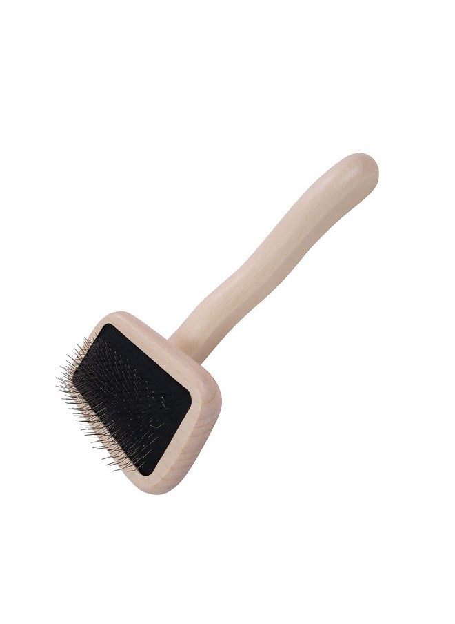 Chris Christensen Chris Christensen Karben I Slicker Brush for Dogs, Groom Like a Professional, Ideal For All Coat Types, Remove Shedding Coat, Tangles and Dead Undercoat, 17 mm Stainless Steel Pins, Extra Small  - Image 1