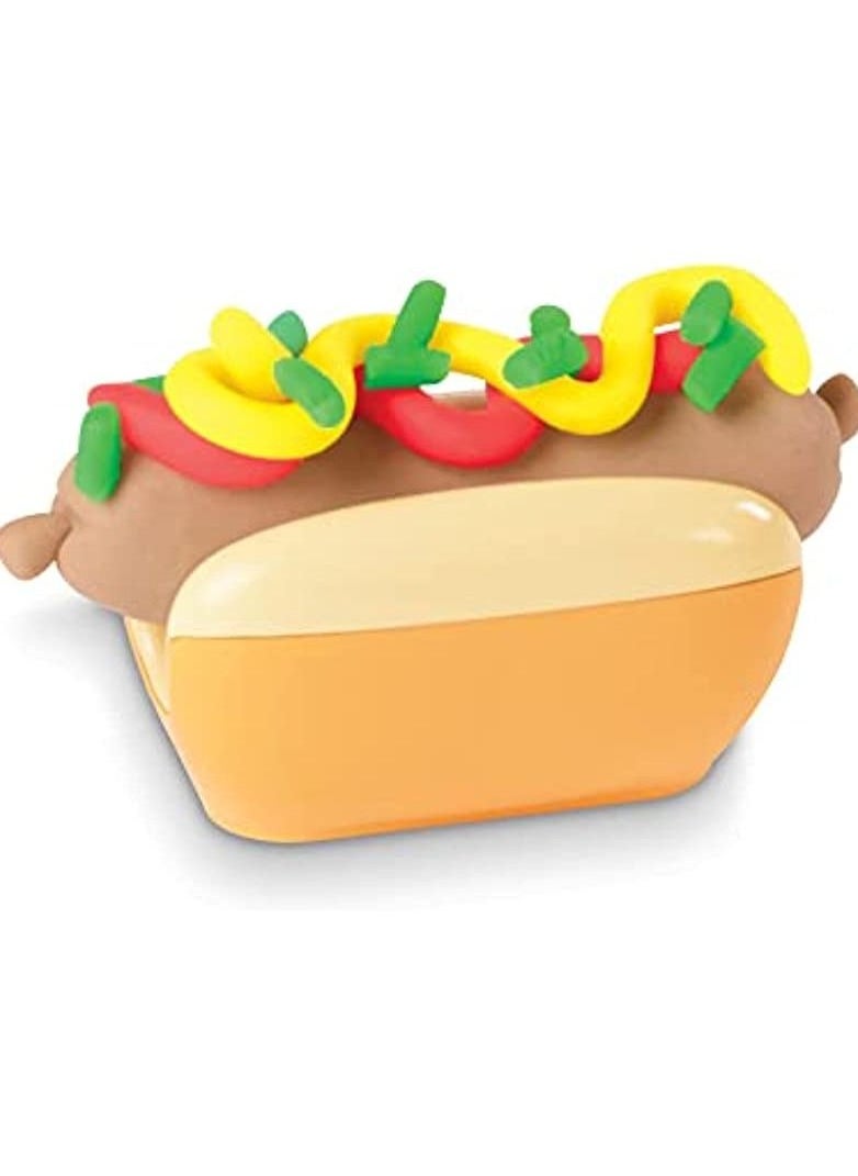Green Tiger - Play-Doh Kitchen Creations Spiral Fries Playset for Kids 3 Years and Up with Toy French Fry Maker, Play-Doh Drizzle, and 5 Modeling Compound Colors, Non-Toxic - Image 1