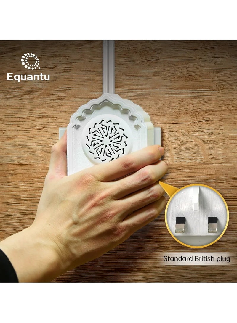 Equantu QB812 Quran Decoration Wall Plug Islamic Muslim Player - Powerful Complete Quran Recitation, Zikir Speaker - Home, Mosque, Office - Image 3