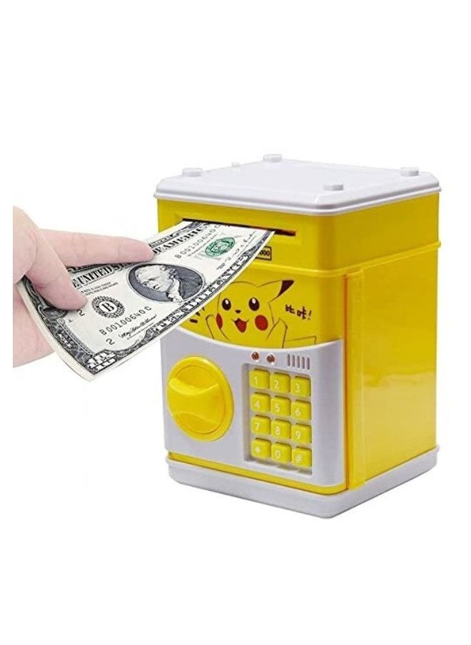 LIMOS Pokemon Pikachu Electronic Money Bank Box -  - Interactive Coin Saving Toy  - Image 1