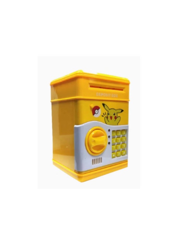 LIMOS Pokemon Pikachu Electronic Money Bank Box -  - Interactive Coin Saving Toy  - Image 4