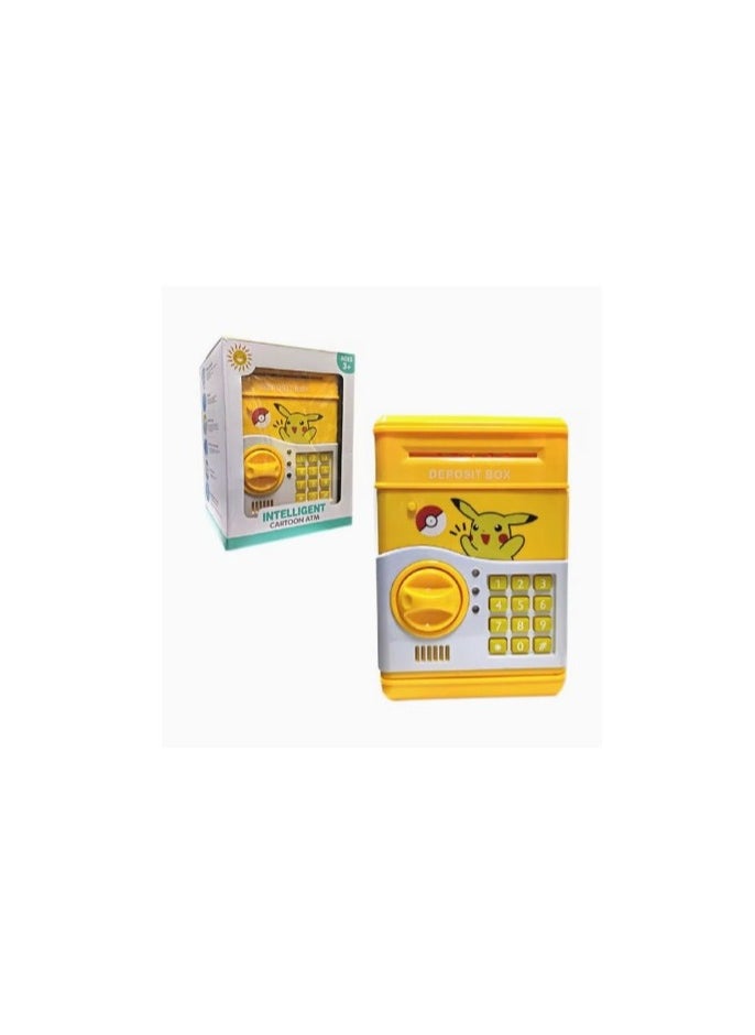 LIMOS Pokemon Pikachu Electronic Money Bank Box -  - Interactive Coin Saving Toy  - Image 2