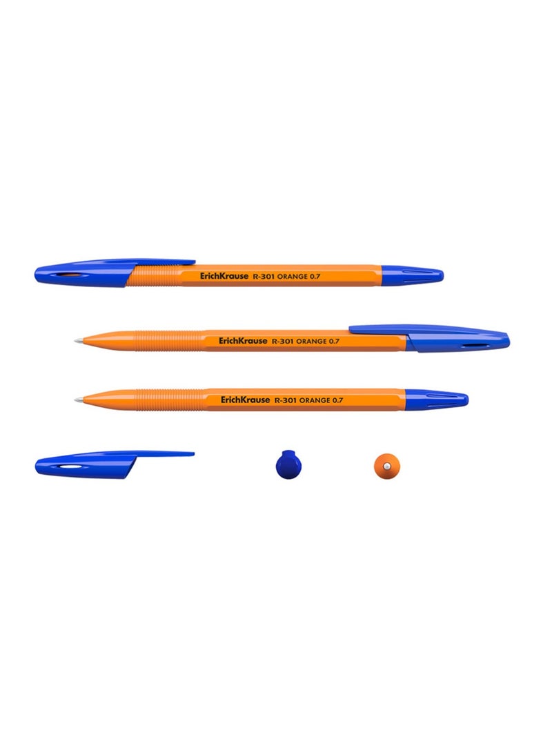 ErichKrause أقلام حبر جاف ر-301 الأصلية 4 قطع بسن 0.7 مم متعددة الألوان - Image 3
