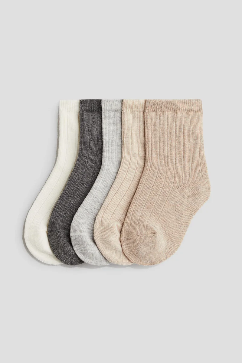 H&M 5-pack knitted socks