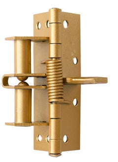 HARICEN HARICEN 3 in 1 Automatically Door Hinge Lock Automatic Self Closing Door Hinges with Positioning with Screws for Gate Kitchen Cabinets Closet Wooden Fences Stainless Steel Multicolor  - Image 2